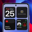 프로그램 아이콘: iOS26 Launcher: Widgets K…