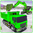 Ikona programu: Snow Heavy Excavator Mach…