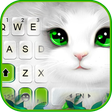 程序图标：White Cute Cat Keyboard T…