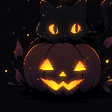 أيقونة البرنامج: Halloween Black Cat Live …