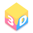 プログラムのアイコン：Color Chill: 3D Coloring …