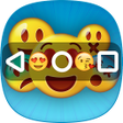 أيقونة البرنامج: Emoji Color Navigation Ba…
