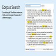 Icon of program: Corpus Search
