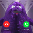 プログラムのアイコン：Grimace Shake: Fake Call …