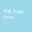 HTML String Escape