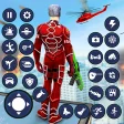Flying Robot Captain Hero City Survival Mission