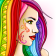 プログラムのアイコン：ColorSky: free antistress…