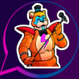 Иконка программы: Five Stickers for Whatsap…
