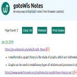 Icon of program: gotoWis notes