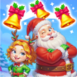 ไอคอนของโปรแกรม: Jolly Santa Match