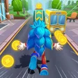 程序图标：Hedgehog 3D Blue Run