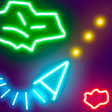 Glow Asteroids Meteor Shooter icon