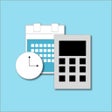 Ícone do programa: The Date and Time Calcula…