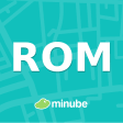 Rome guide in English with map