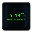 3Cats Clock Widget + Seconds