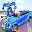 US Police Robot Car Transforma