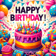 プログラムのアイコン：Happy Birthday Stickers f…