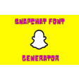 Snapchat Fonts Generator