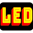 Led Mix Scroller electronic panel of leds.