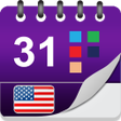 Icon of program: US Calendar with Festival…