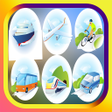 Vehicle and car games for kids icon