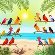 Ikona programu: Color Bird match Puzzle g…