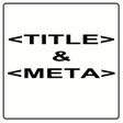 ไอคอนของโปรแกรม: Get the TITLE, META tags …