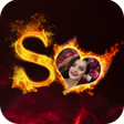 Icon of program: Flame Fire Text Photo Fr…