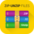 أيقونة البرنامج: Zip File Reader - Zip & U…