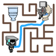 Иконка программы: Toilet Rush Run - Toilet …