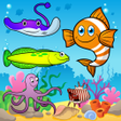 プログラムのアイコン：Puzzle for Toddlers Sea F…
