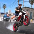 ไอคอนของโปรแกรม: Traffic Bike: Wheelie Stu…