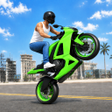 Ikona programu: Traffic Bike: Wheelie Stu…