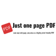 Just-One-Page-PDF