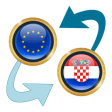 Euro x Croatian Kuna