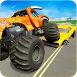 Monster Truck Traffic Destruction Racing Games