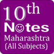 程序图标：10th Notes Maharashtra Al…