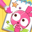 程序图标：Purple Pink Coloring Fun
