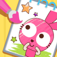 プログラムのアイコン：Purple Pink Coloring Fun