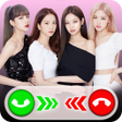 プログラムのアイコン：Black pink call you: Fake…