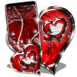 أيقونة البرنامج: Red Rose Launcher Theme