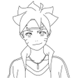 Icône du programme : How to draw Boruto