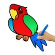 プログラムのアイコン：Birds Coloring Games