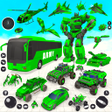 Иконка программы: Army Bus Robot Game: Car …