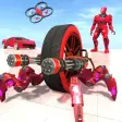 Spider Car Wheel Robot Game -