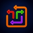 ไอคอนของโปรแกรม: Arrow In  Out: Puzzle Gam…
