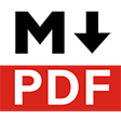 Markdown to PDF converter icon