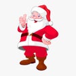 Text  Call Santa Claus icon