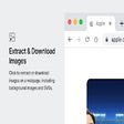 Icon of program: Image Extractor - by Visu…