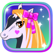 Иконка программы: Fancy Pony Dress Up Game